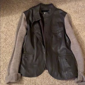 Jones NY Genuine Leather Jacket